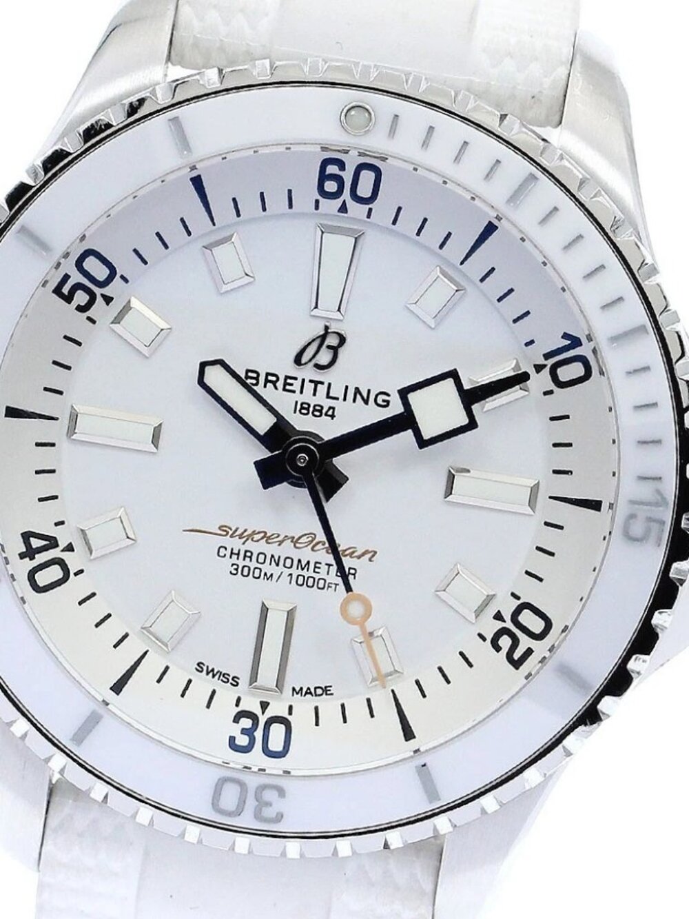 BREITLING Superocean Automatic 36 A17377 White Dial Boy's Watch_878864